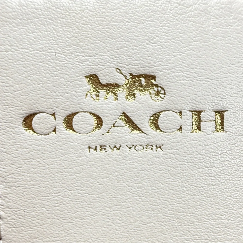 COACH | Corner Zip Wristlet In Signature Coated Canvas Summer Vacation Beach